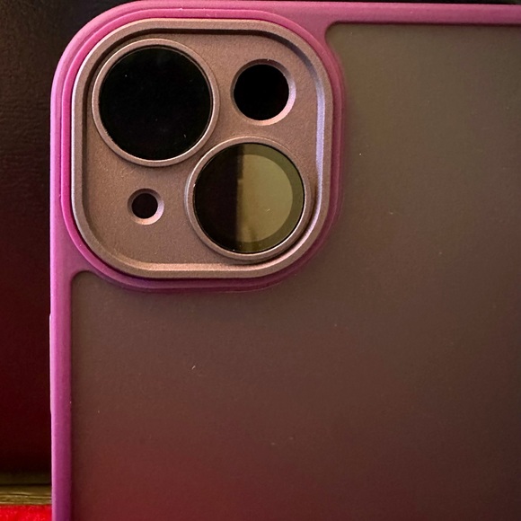 I phone 15 plus silicone phone case in purple - Picture 3 of 4